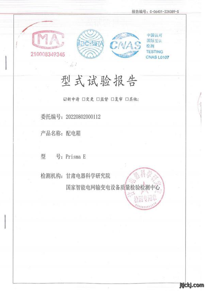 试验报告